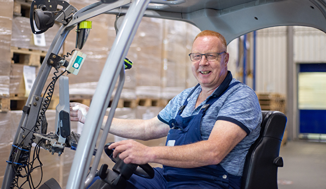 Heftruckchauffeur